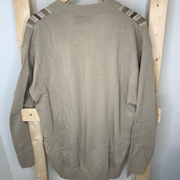 Norman Rockwell by Haband Button Down Sweater w/Pockets Size XL - Picture 5 of 5